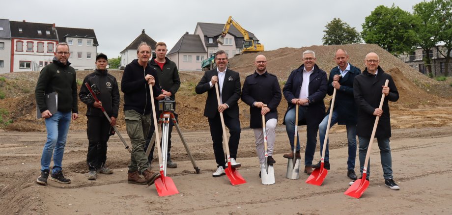 Ground-breaking ceremony for slaughterhouse site