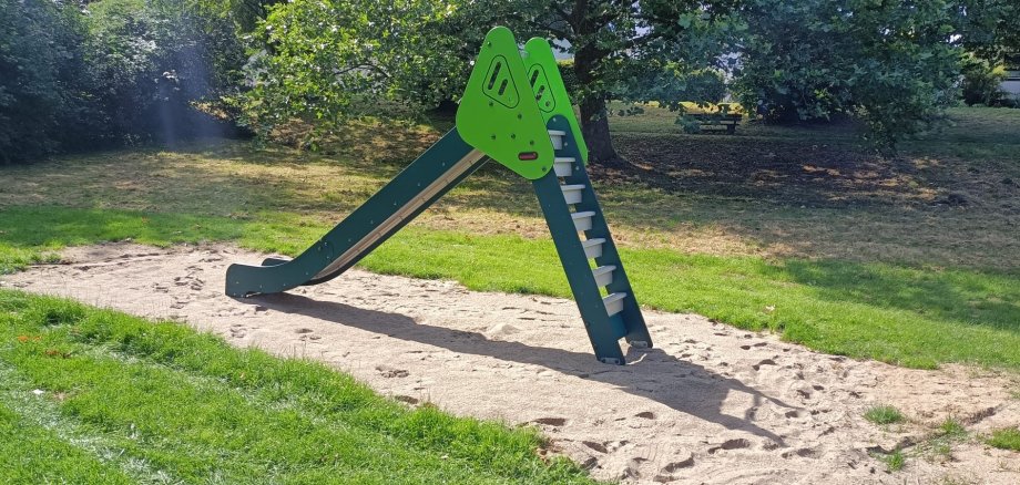 Slide on the Hellbach playground