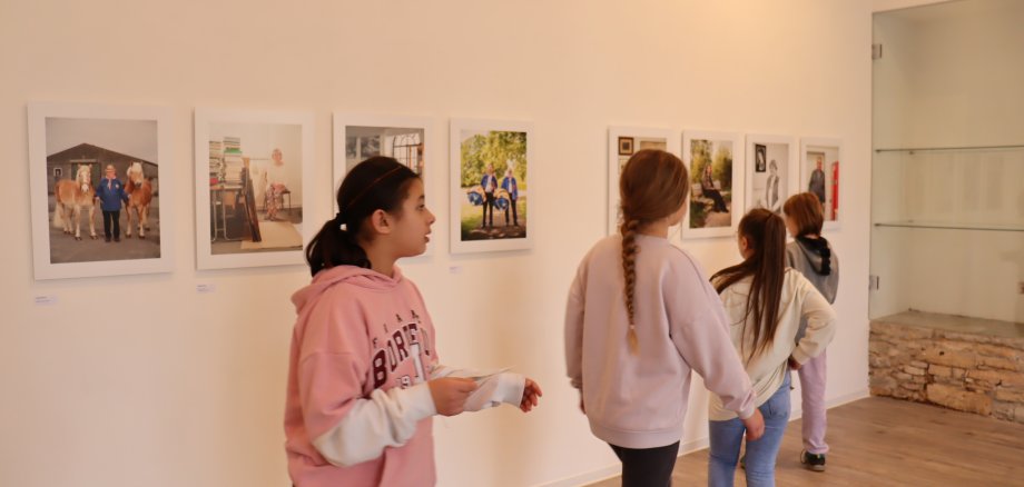 Children in the museum