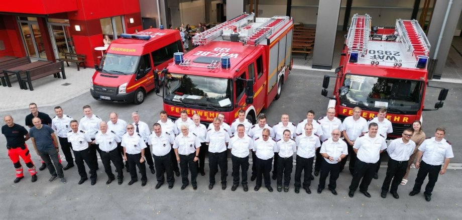 Gruppenbild am neuen Standort